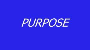 PURPOSE